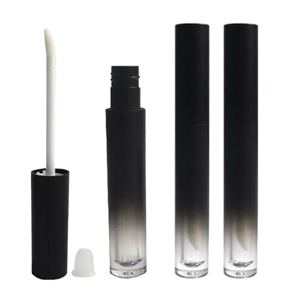 3 4.5ml Black Empty  Gloss DIY Tubes Lip Glaze Bottles