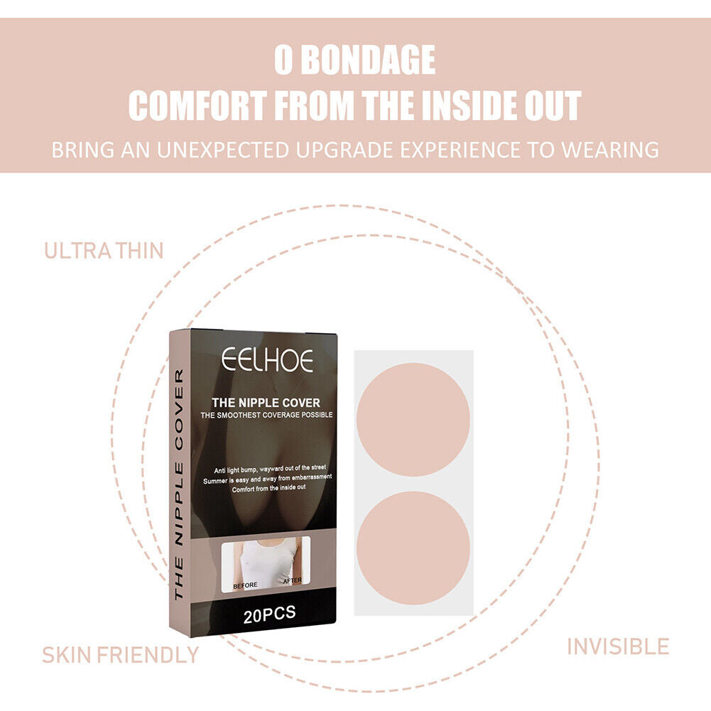 Disposable Nipple Cover Invisible Ultra Thin Anti-friction Breathable Pads