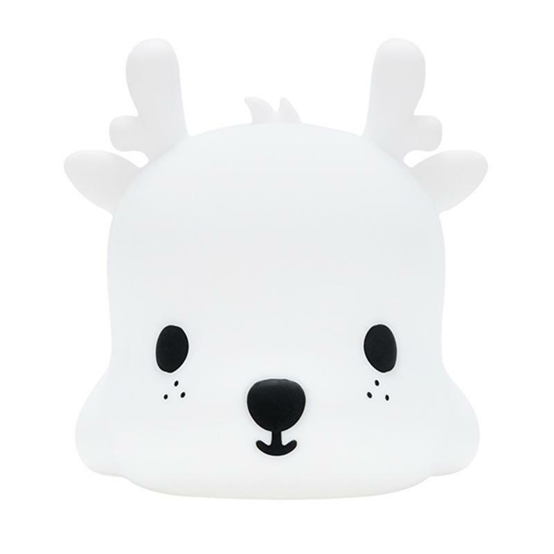 LED Children Night Light For Kids Soft Silicone USB Rechargeable Bedroom Decor
