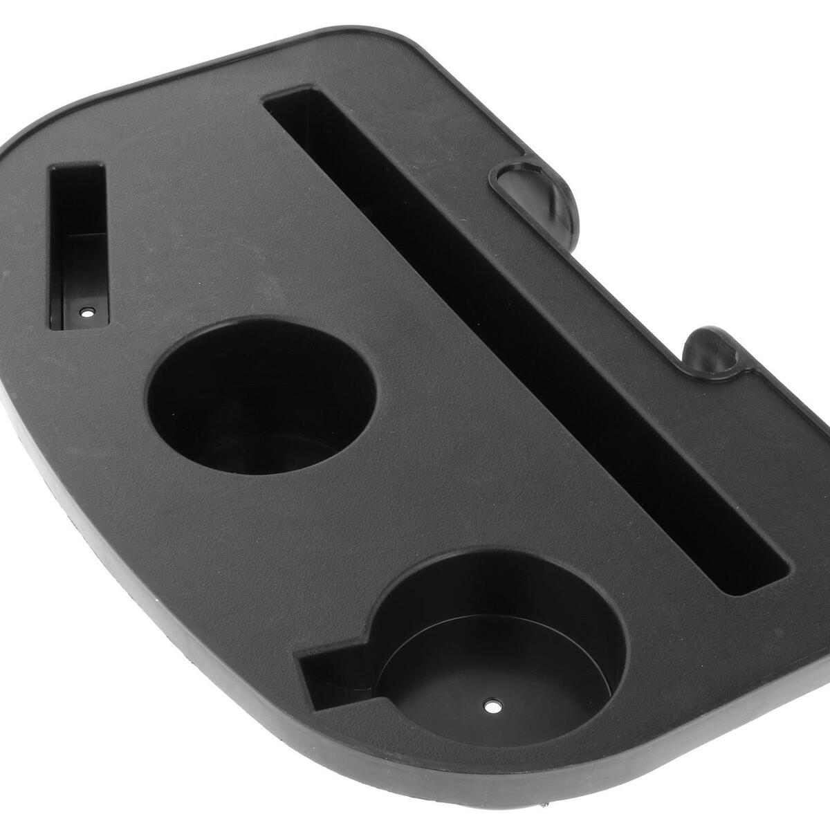 Folding Lounge Chair Tray Cup Holder with Mobile Device Slot for Water Cups