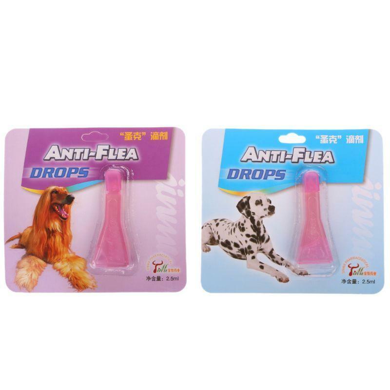 Pet Dog Anti-flea Mites Ticks Drops Puppy Kitten Treatment Pest Control