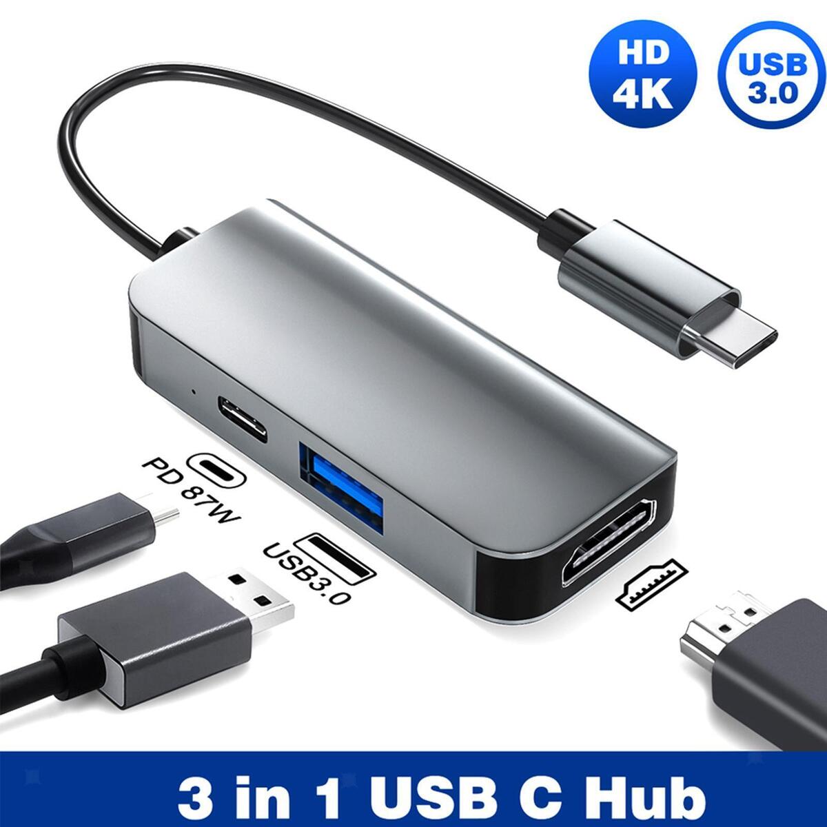 USB  HDMI Adapter USB 3.0  Transfer 4K HDMI 30Hz for Laptop