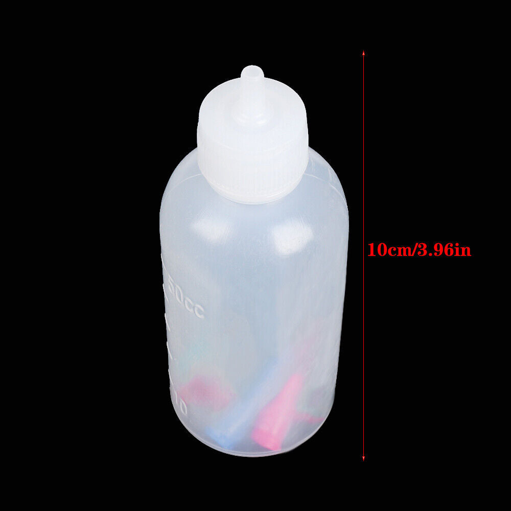 Sauce Plastic Cake Decorating Painting Squeeze Bottles Nozzles Tattoo Jam