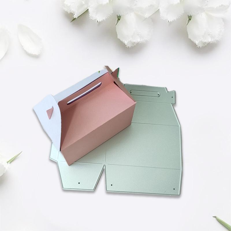 Exquisite Gift Box Cutting Die Stencils for DIY Scrapbooking Diary Embellishment