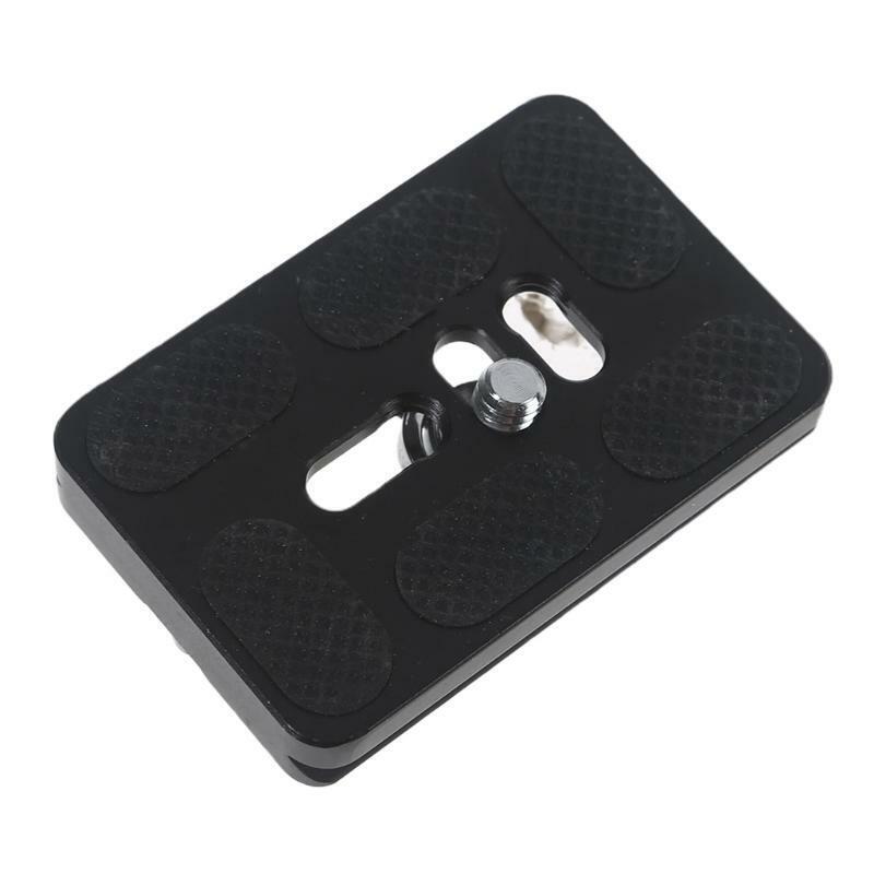 PU-60 Quick Release Plate Universal 60mm QR Plate with 1/4 Screw Fits Arca-Swiss