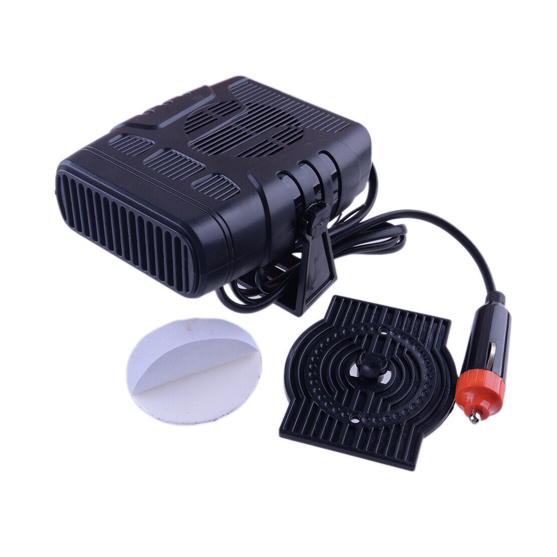 24V Car Truck Portable Electric Heater Heating Cooling Fan Defroster Demister