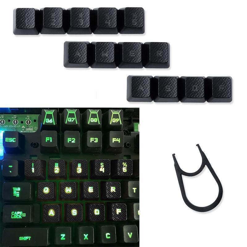 13Pcs Backlit Keycap forLogitech Romer-G G910 G810 G413 G310 Mechanical Keyboard