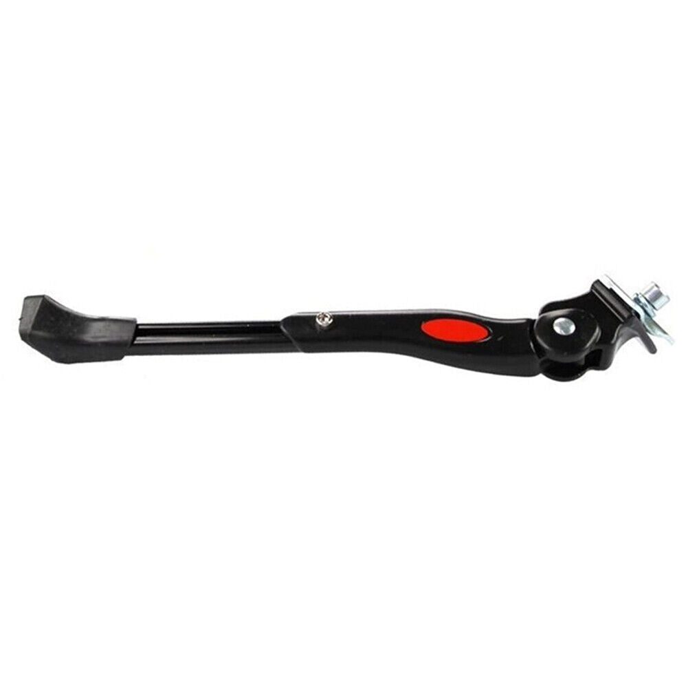 MTB Road Bike Side Parking Support Stand Adjustable Bicycle Kickstand Black