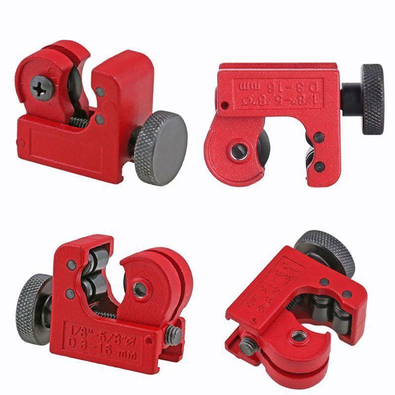 1/8" to 5/8" Mini Tube Pipe Cutter Copper Aluminum Metal Tubing Cutting Tools