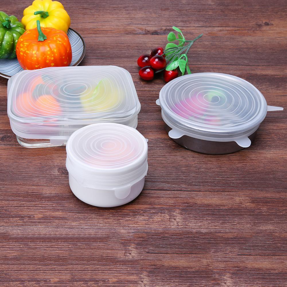 Heat Resistant Reusable Stretch Silicone Lids Food Wrap Bowl Cover (11cm)