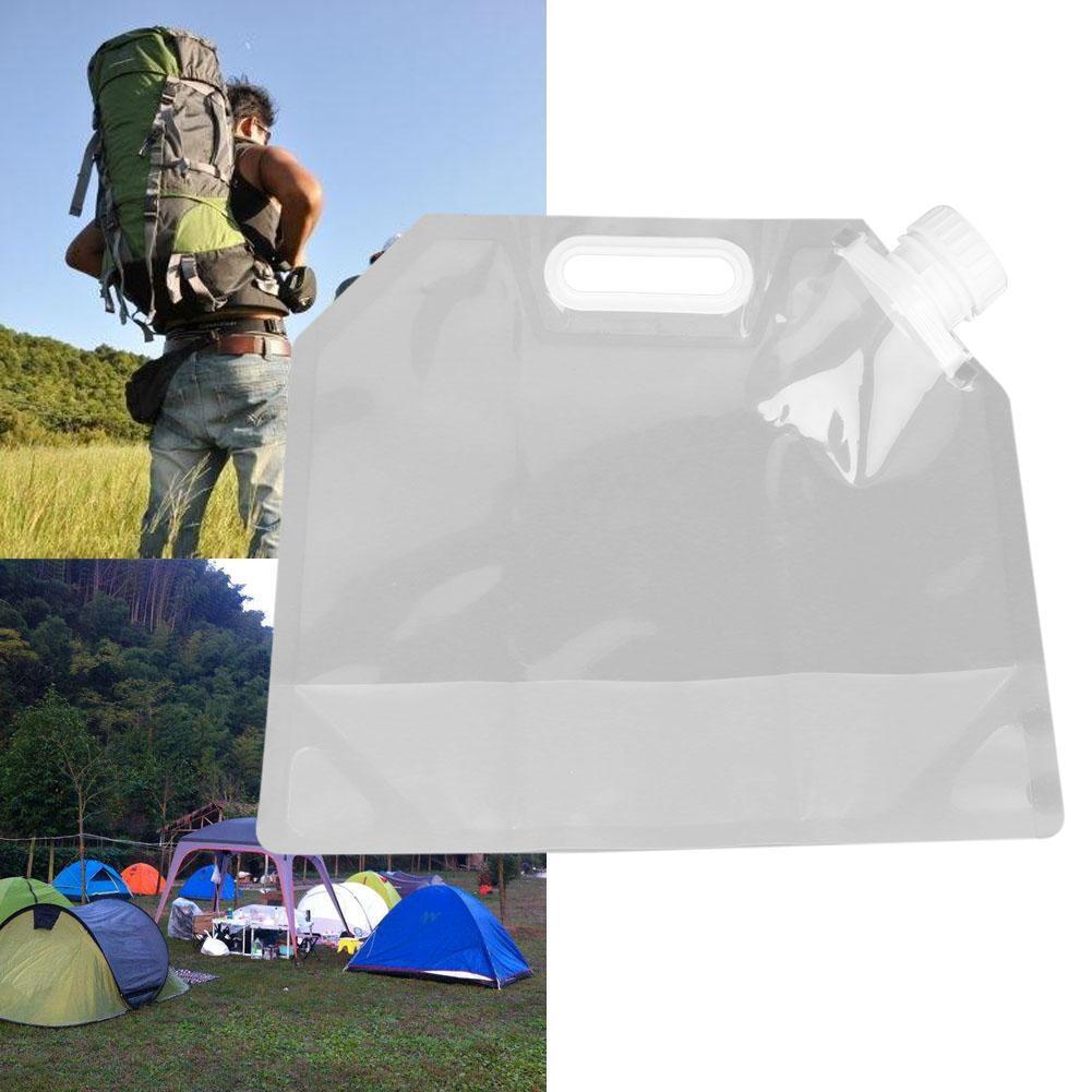 Portable 3L Foldable Drinking Water Bag for Outdoor Camping Hiking Riding