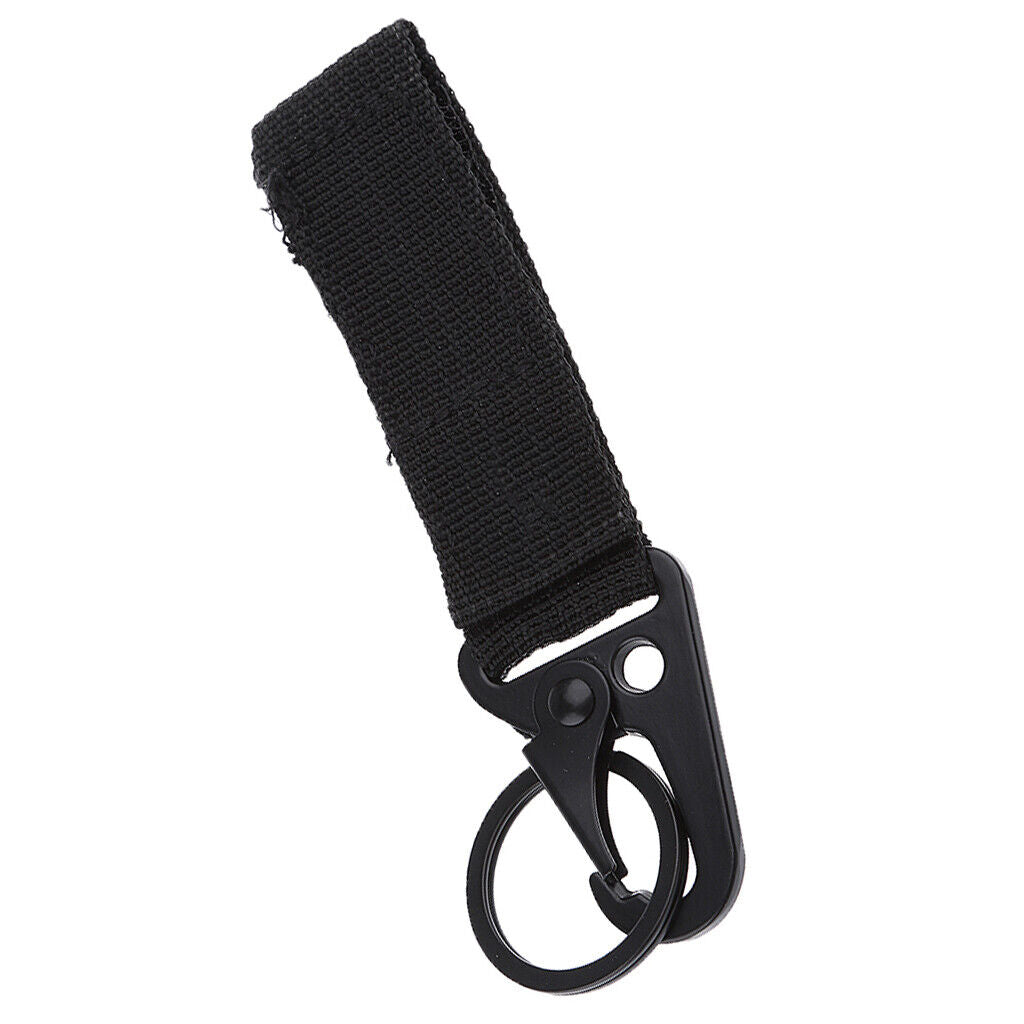 2pcs   Hanging Belt Carabiner Clip Hook Webbing Buckle Strap