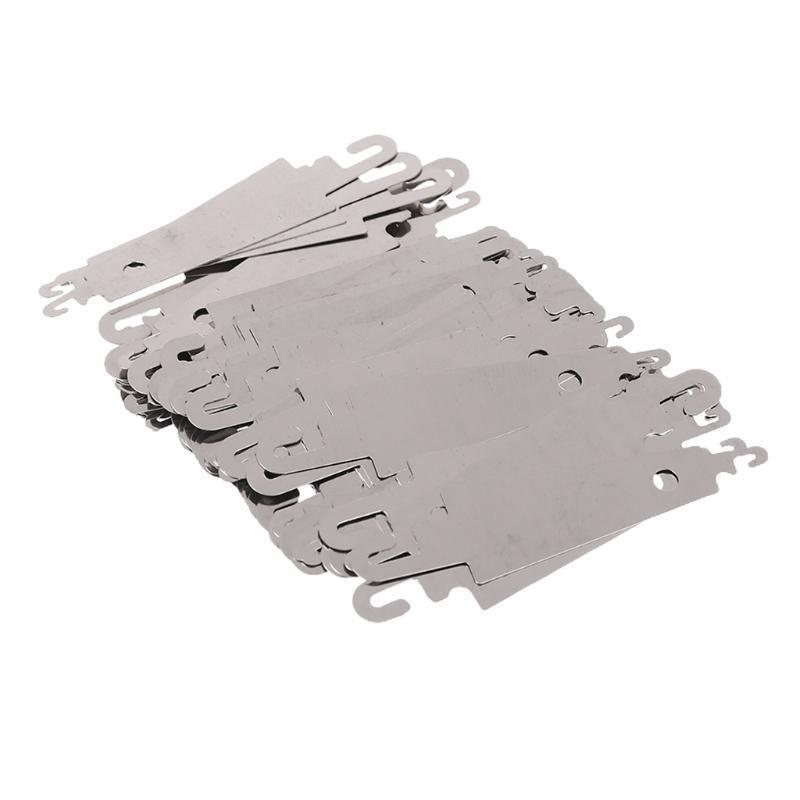 60pcs Metal Needle Threaders Embroidery Cross Stitch Threading Large Eye Needles