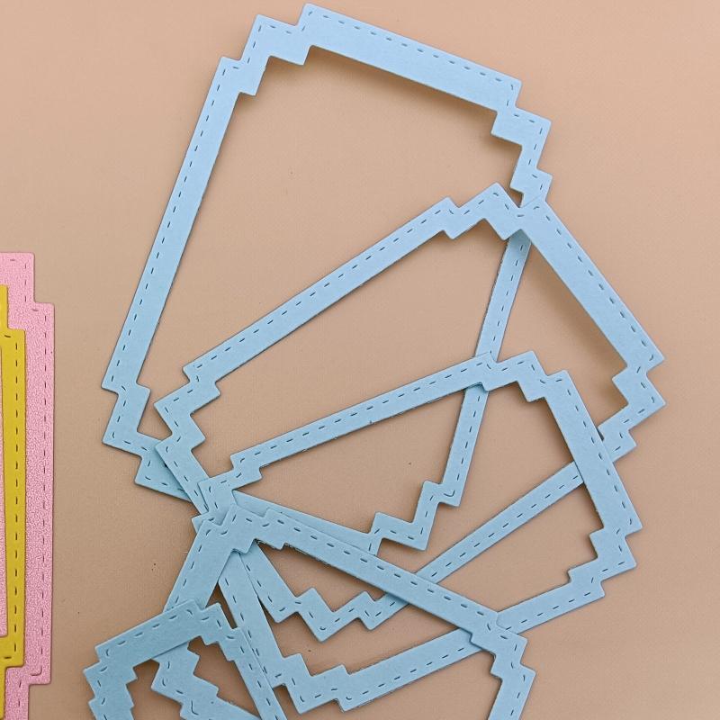 Frame Metal Cutting Dies Stencil Scrapbooking DIY Album Stamp Paper Card