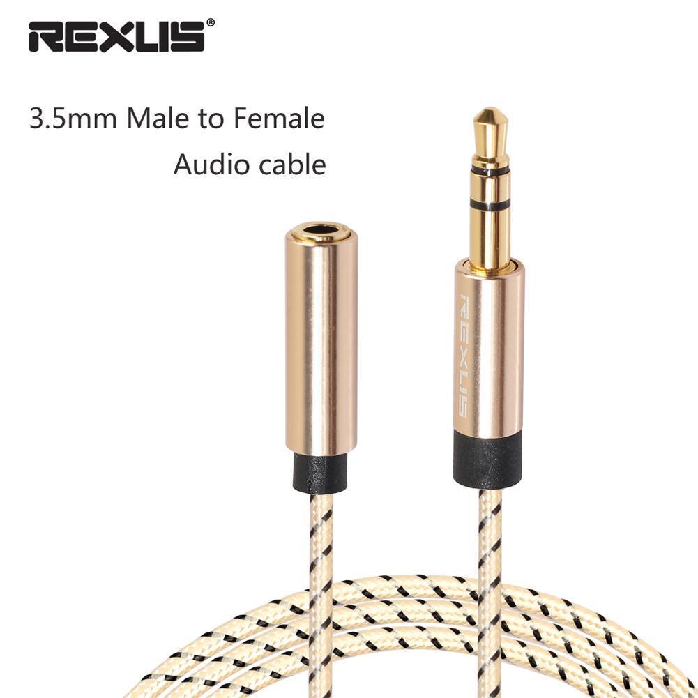 Headphone Extension Cable 3.5mm Male to Female Audio Extender Cord (1m)