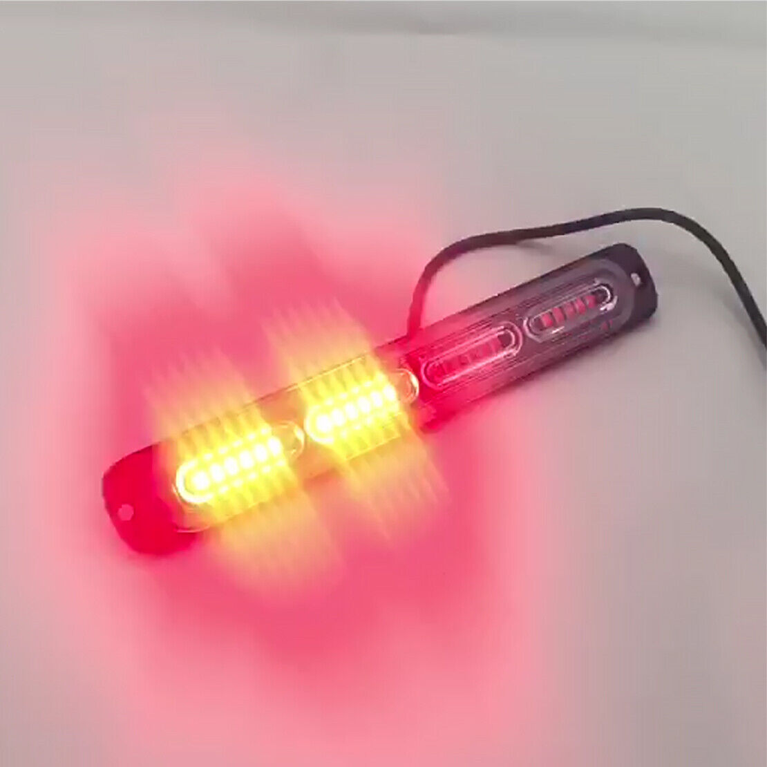 Red LED Car Truck Emergency Warning Hazard Flashing Strobe Side Light Lamp New