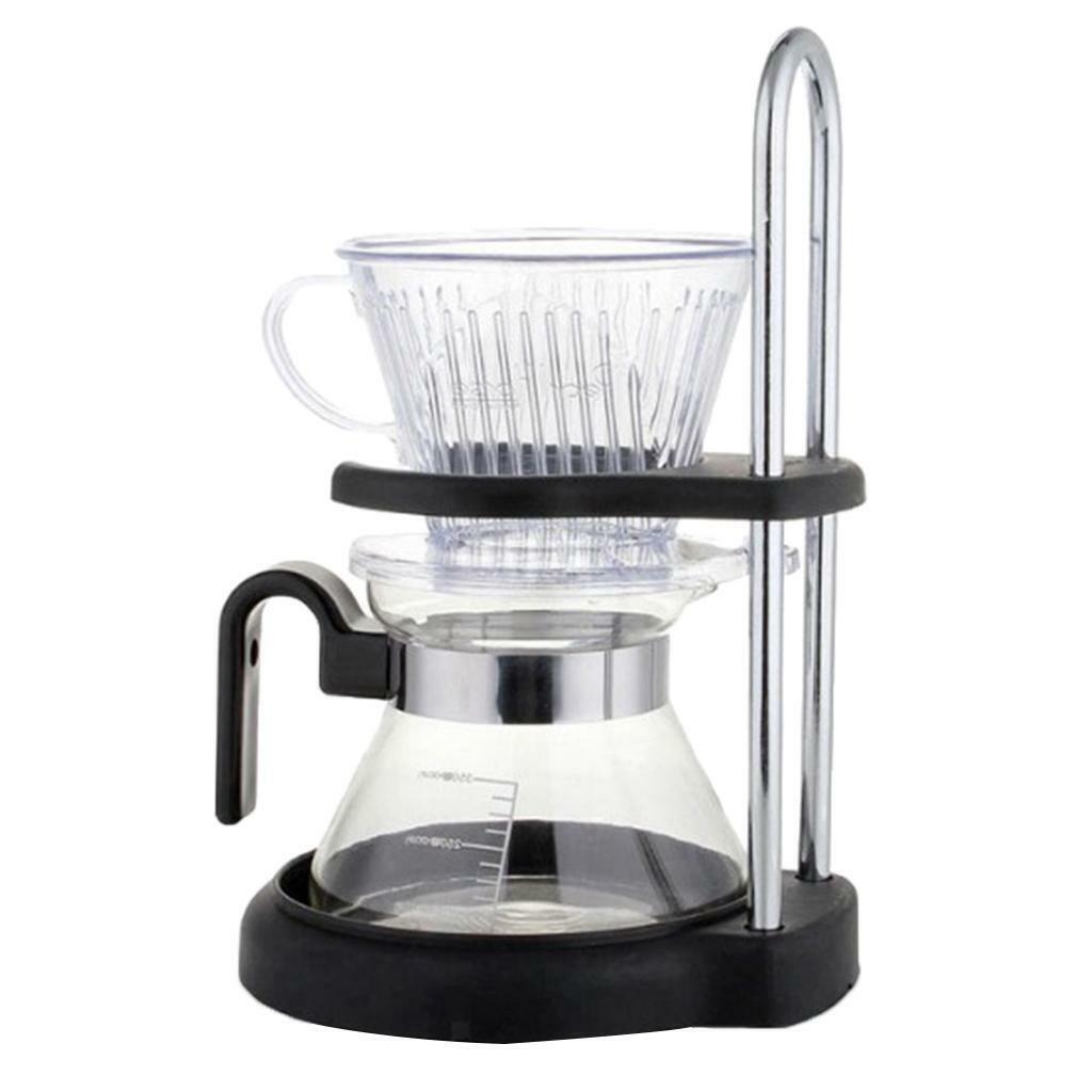 1 Set ABS Drip Coffee Maker Coffee Pot Coffee Filter for Coffee House