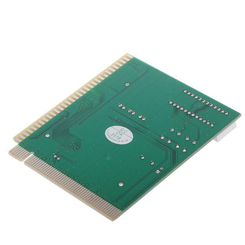 PCI & ISA Motherboard Analyzer Diagnostic Display 4-Digit Computer Debug Post
