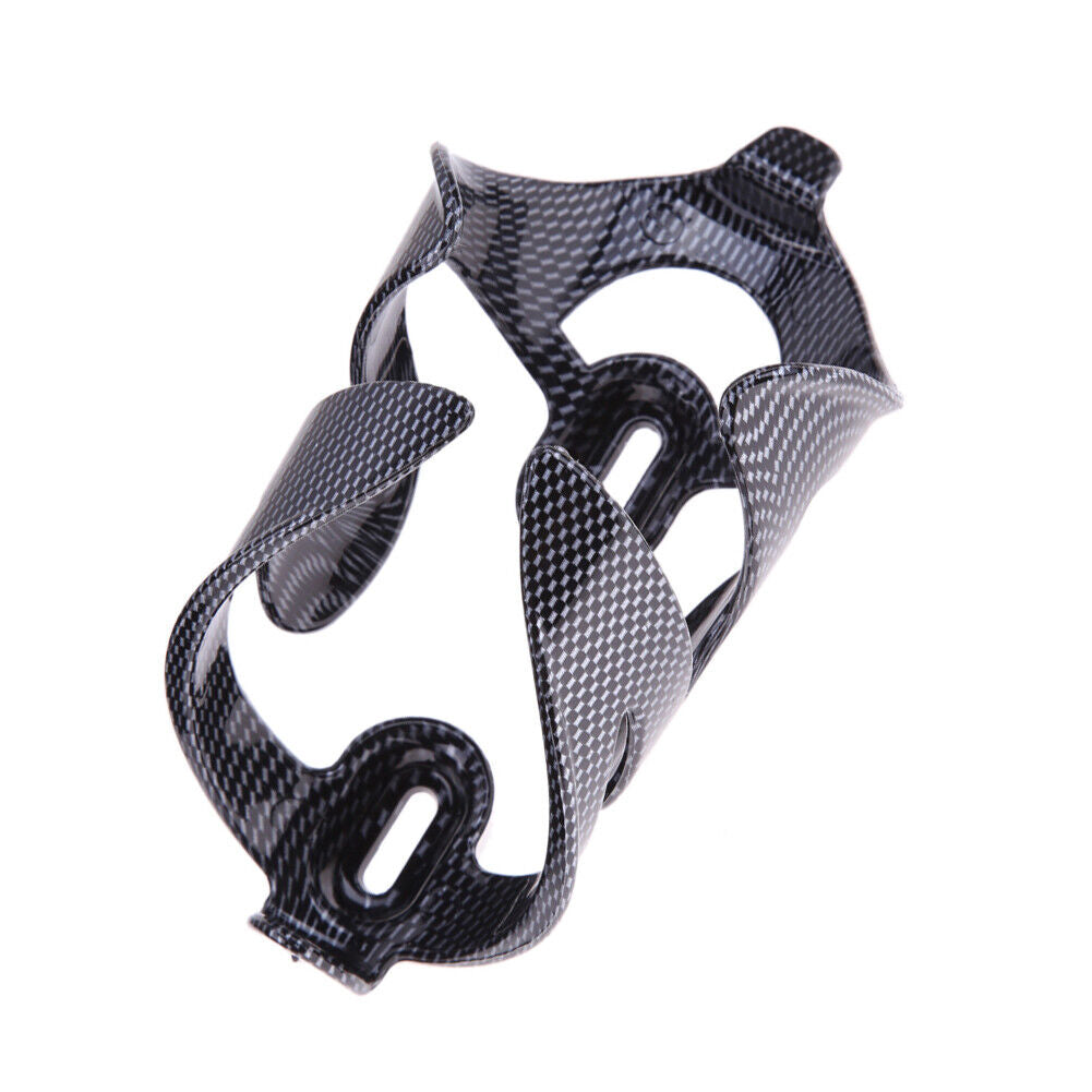 Carbon Fiber Pattern Bicycle Bike Cycling Carbon Water Bottle Cage Holder