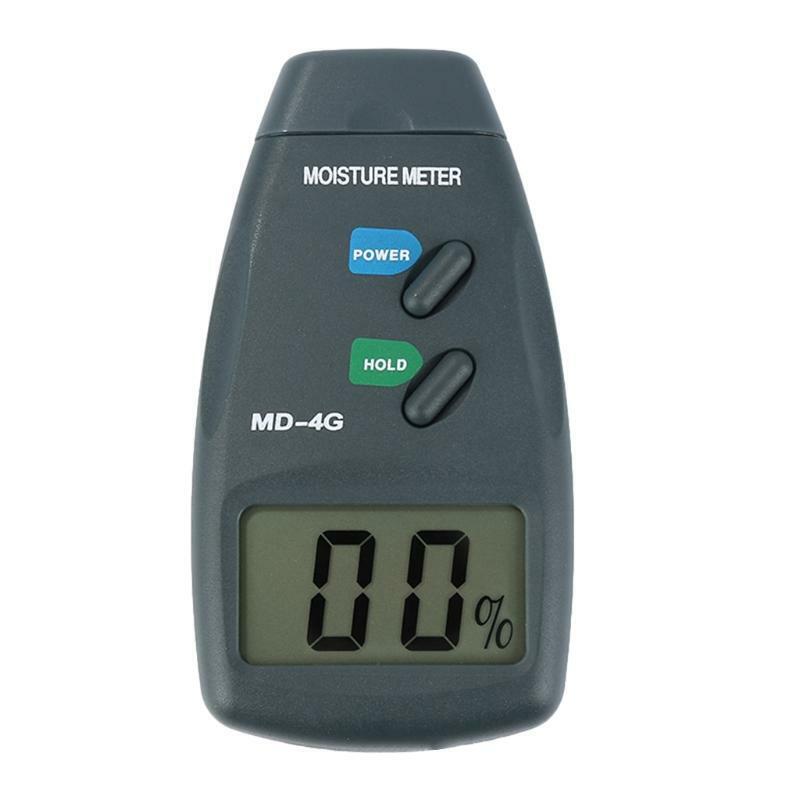 Accurate Wood Moisture Meter 4 Pins Timber Moisture Detector Humidity Tester