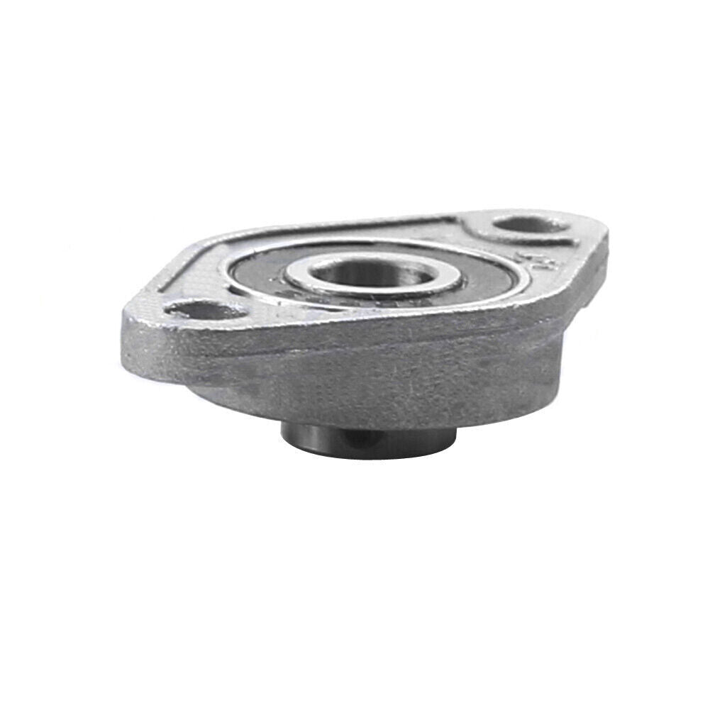 2Pcs KFL08 8mm Bore Diameter Pillow Block Bearing Flange Rhombic Bearings