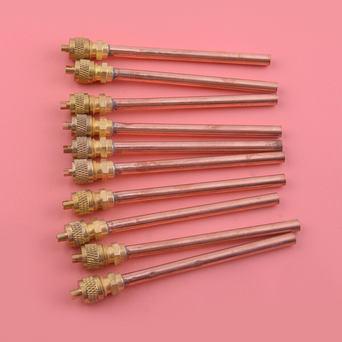 10pc Refrigeration Access Valve Air Conditioning Filler Pipe Pipeline