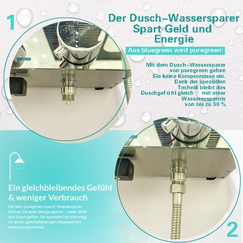 2 Pcs Shower Water Saver G1/2'' Flow Control Valve for Hotel Bathroom Toilet