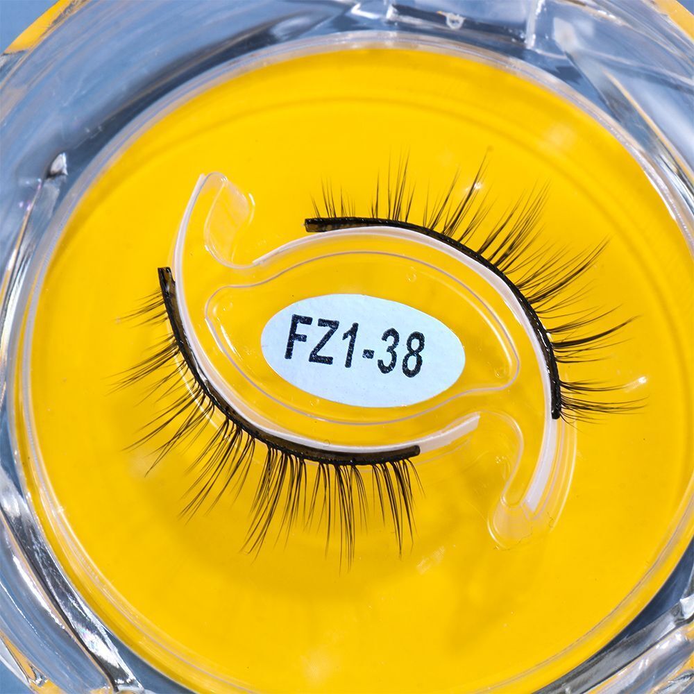 Tools Glue-free Natural Fluffy Self-adhesive False Eyelashes Ultral Wispy