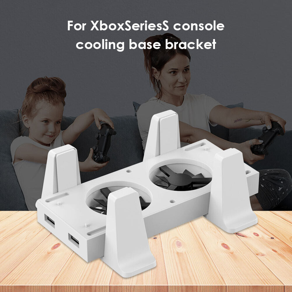 TYX-0658 with 2 Cooling Fans Stand Game Console Holder for Xbox Series S