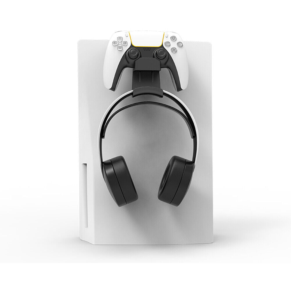 For PS5 Game Controller Charging Dock Hanging Dual Charger Stand (Black)