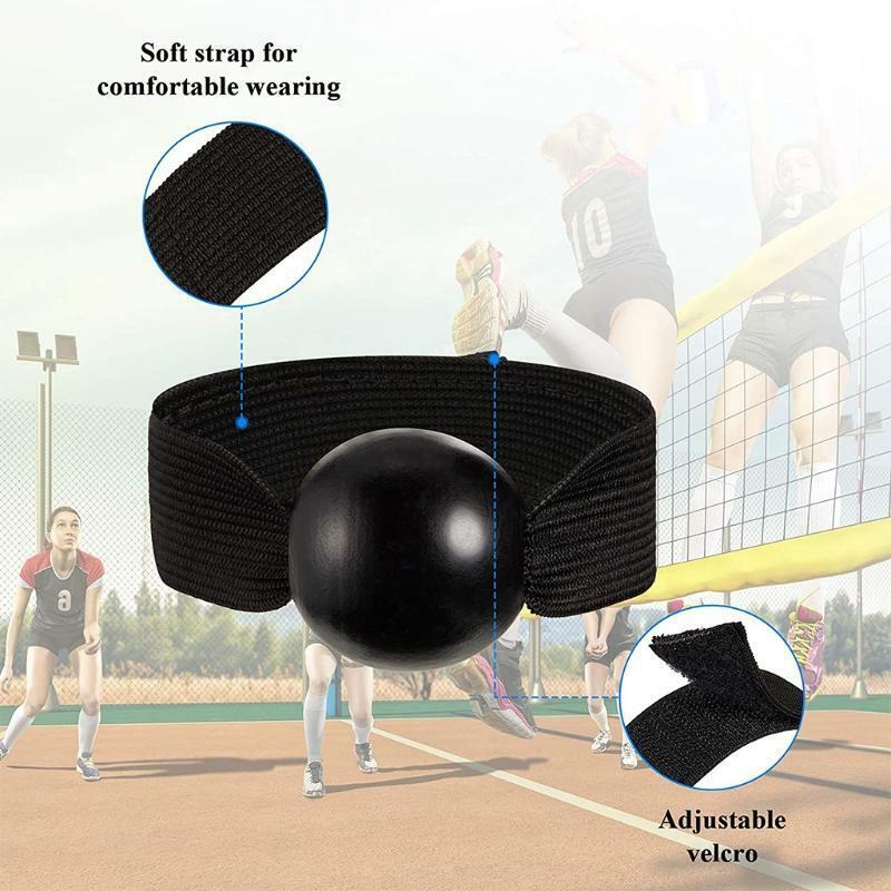 2x Volleyball Practice Belt Correctly Set Hand Position Corrector Black Pair Set