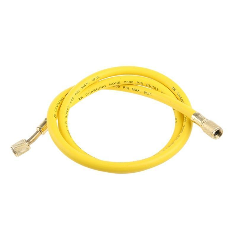 3 Color Refrigerant Tube A/C Charging Hose for Refrigerant R12 R22 R134A 404