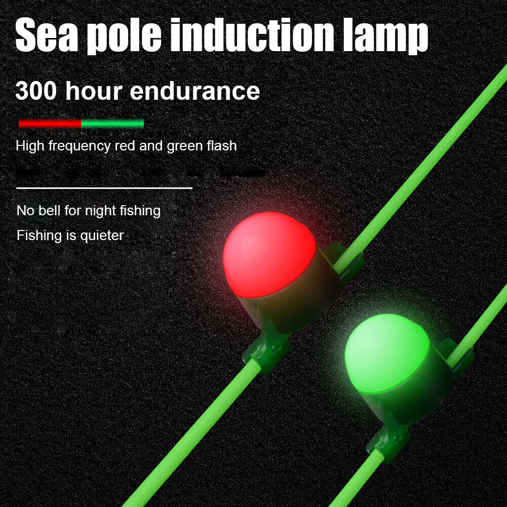 LED Fishing Alarm Rod Tip Sensor Light Carp Fishing Bite Alarm Accessories