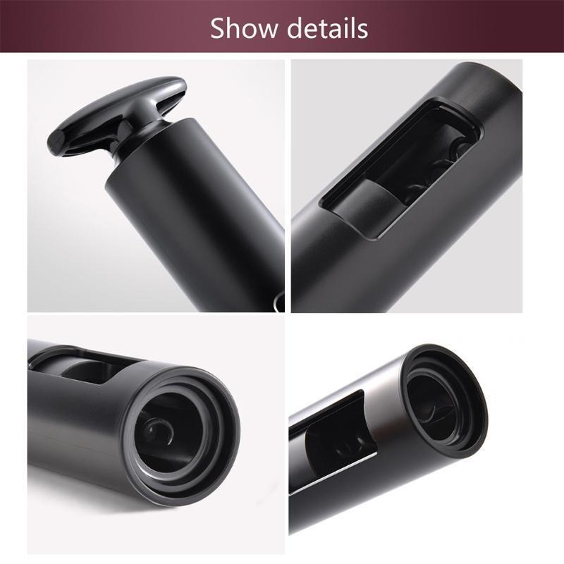 Wine Opener Kit Bar Accessory with Corkscrew Stoppers Decanter Cutter Wine Ring