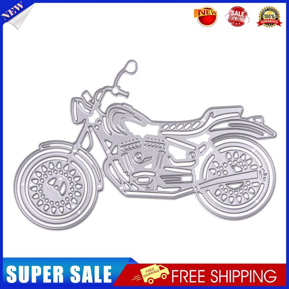 Motorcycle Metal Cutting Dies Stencils DIY Scrapbooking Album Decorative