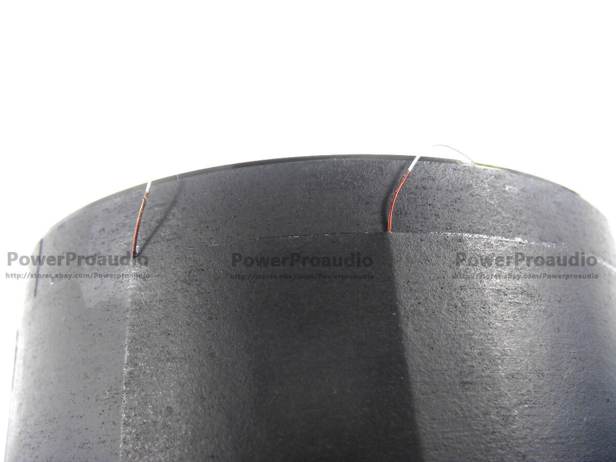 1pair 99.2mm Black aluminum Bass voice coil Pure copper Round wire 6ohm 780-920W