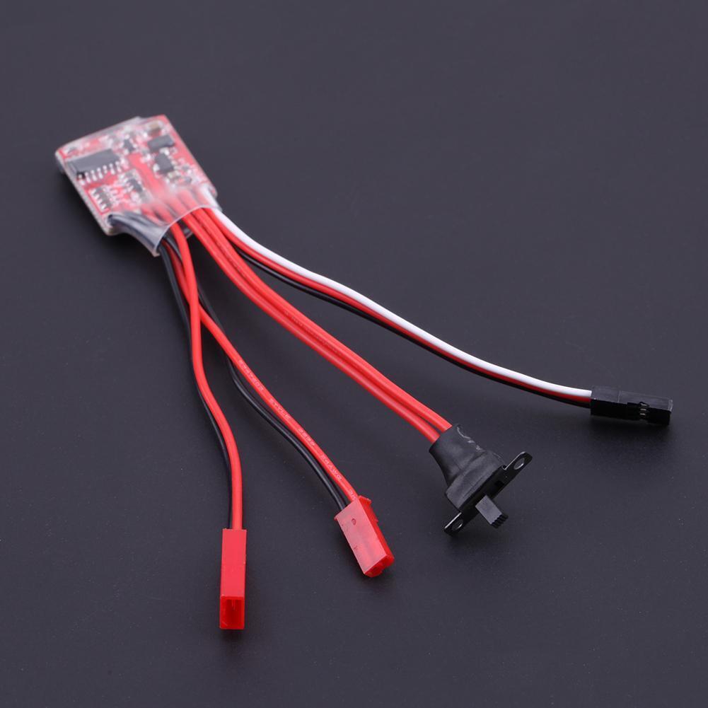 Synthetic 30A Mini Brushed ESC Brush Electronic Speed Controller for RC Car
