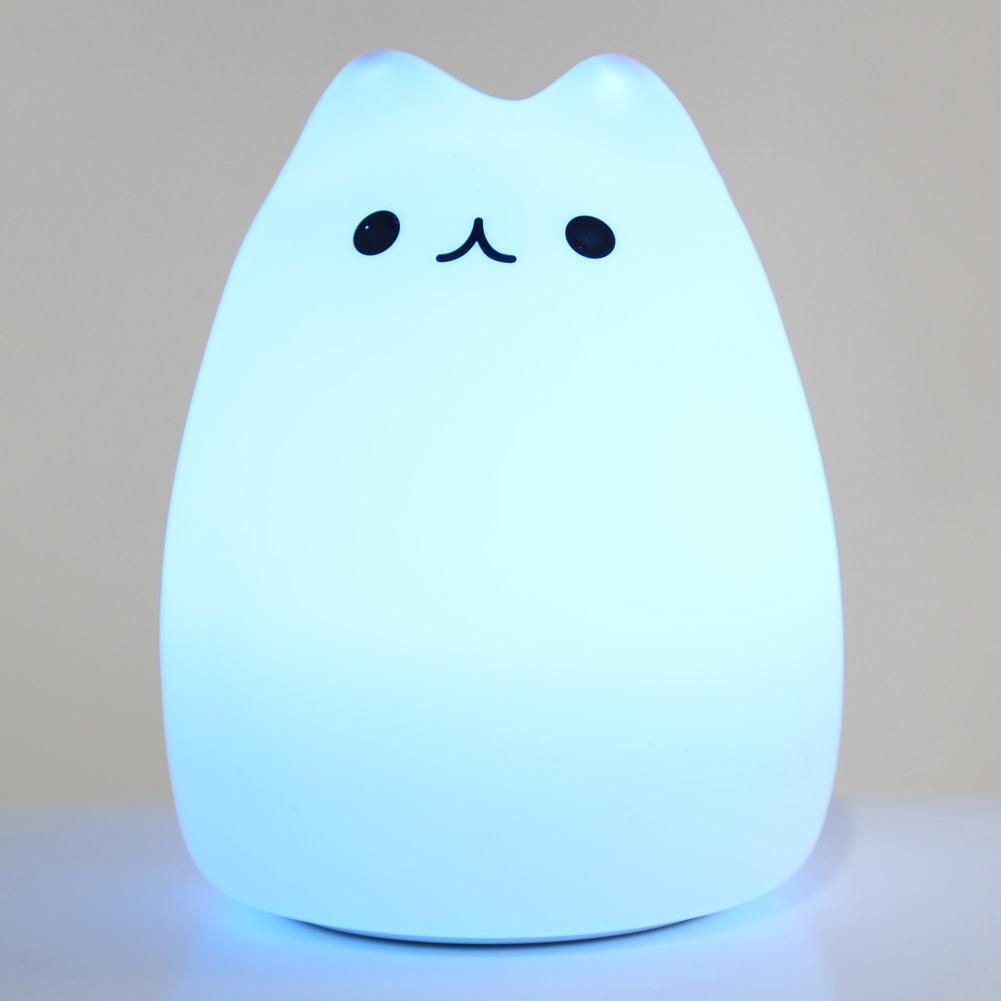 Colorful Animal Silicone Meng Pet Cute And Colorful Light Lamp Night Light
