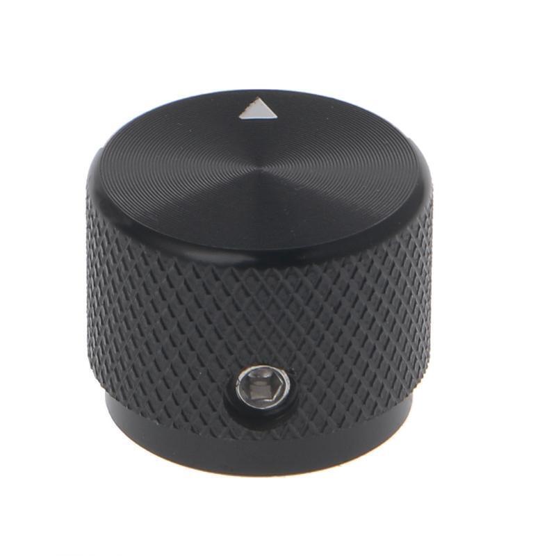 0.24" Dia Black Aluminum Rotary Control Potentiometer Knob 20mm x 16mm LW