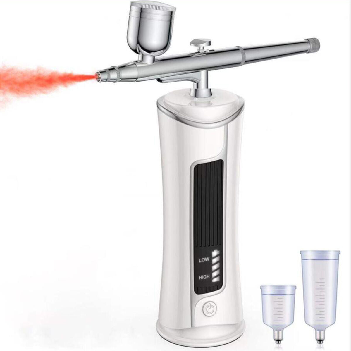 Dual Acting Gravity Powered Airbrush Compressor Kit ,