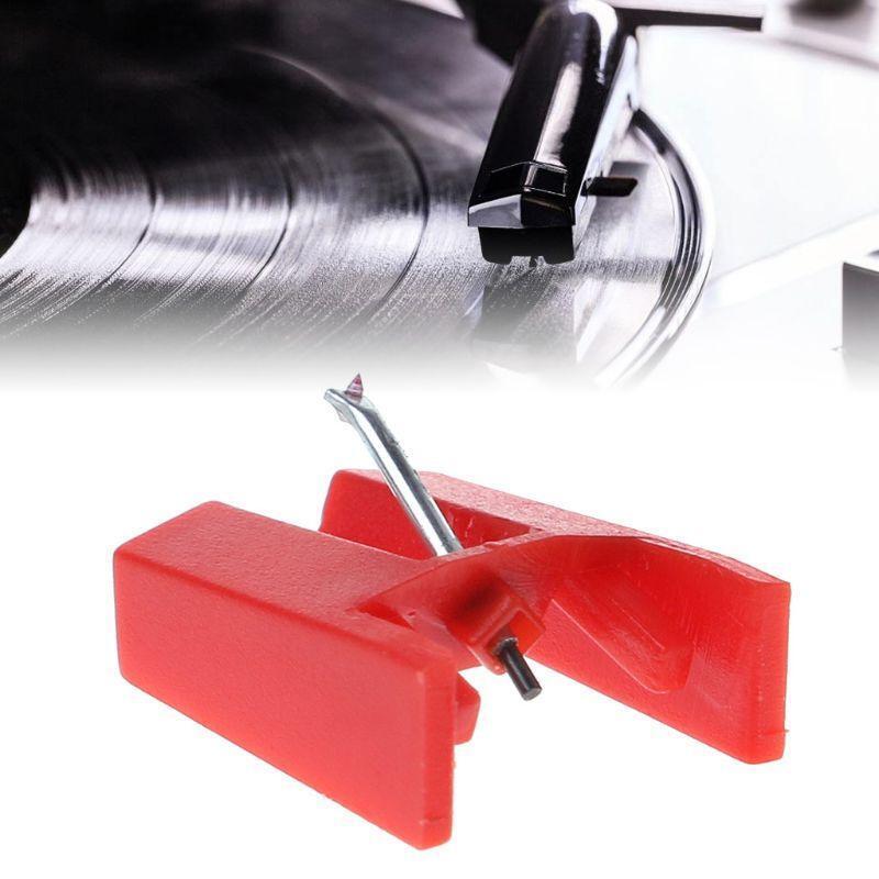 2pieces Turntable Moving Magnet Stereo Vinyl Record Player Needle Replacement