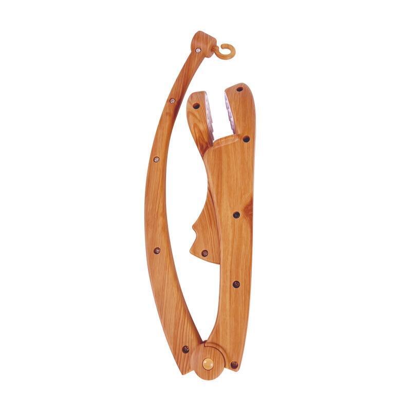 Wood Grain Baby Crib Mobile Hanging Bed Bell Holder Music Box Holder Arm Bracket