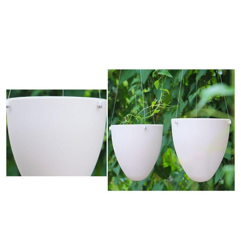 Watering Flower Pot Container, Hanging Planter with Chain