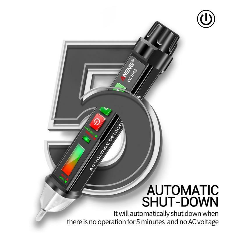 Voltage Tester Non-Contact Voltage Tester Pen Style Electric Indicator LED Volt