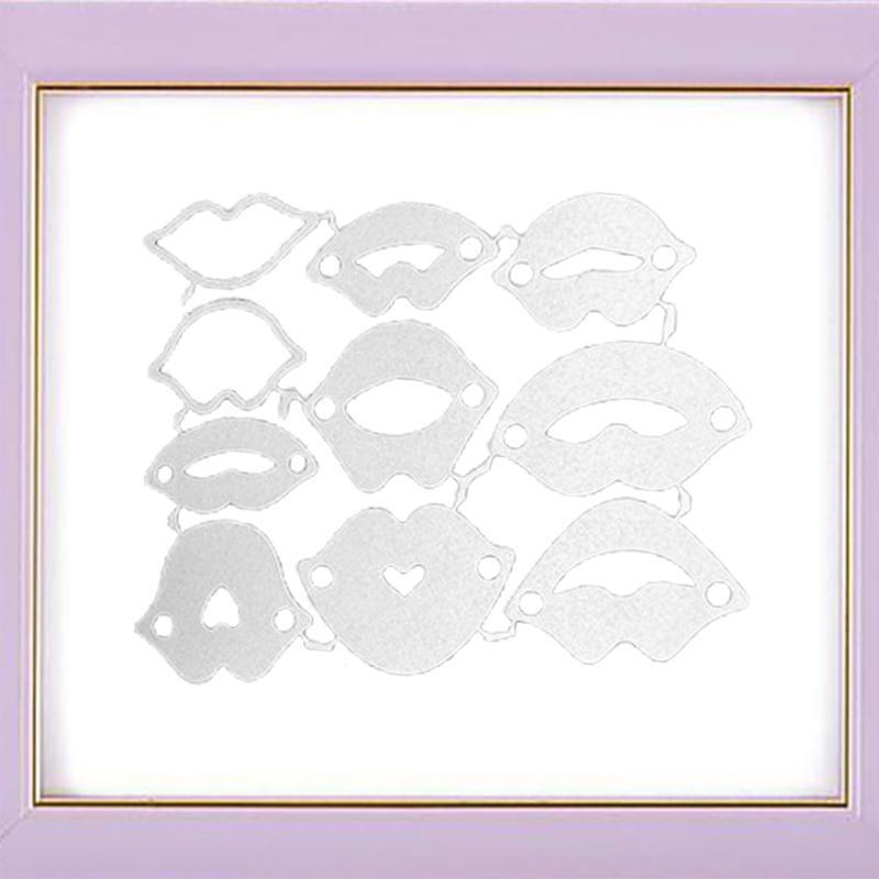 Red Lip Metal Cutting Dies Scrapbooking Stencil Die Cuts Card Embossing Album