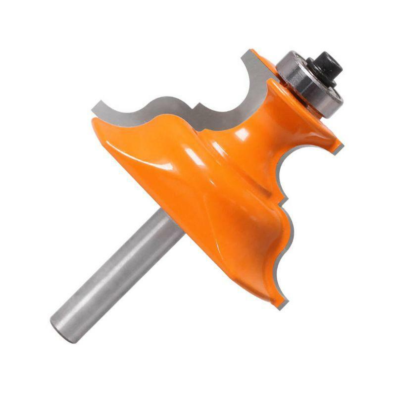 8mm Shank Pedestal Router Bit Window Door Molding Foot Cabinet Line Cutter Mill