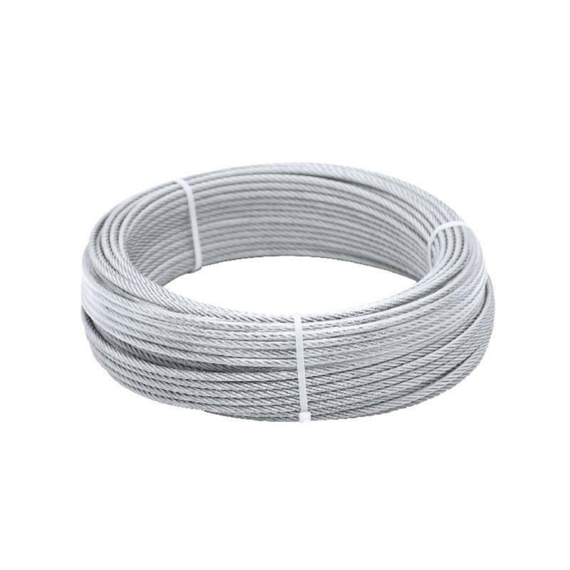 50m Stainless Steel 304 Multipurpose Tools Wire Rope High Polish Clothesline