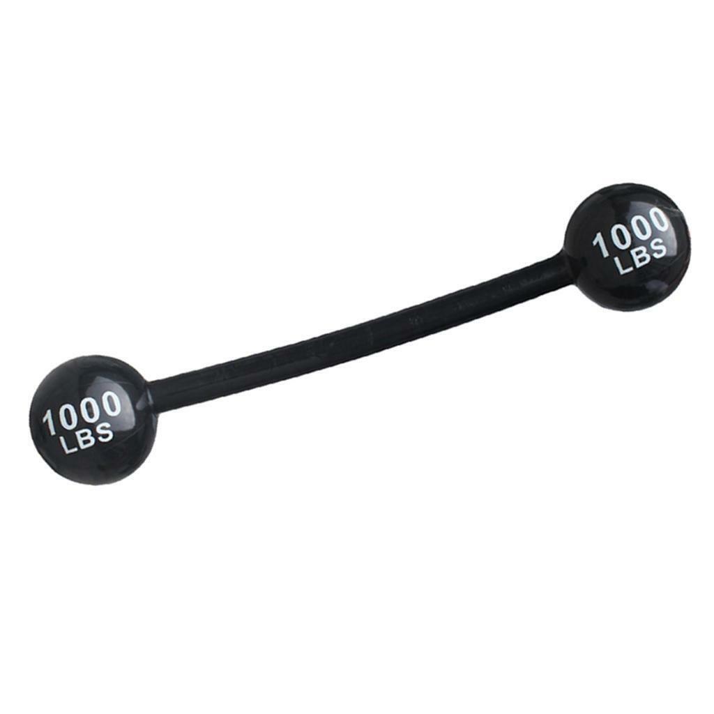 PVC Inflatable Barbell  Sports Fitness Dumbbell  Strongman Costume