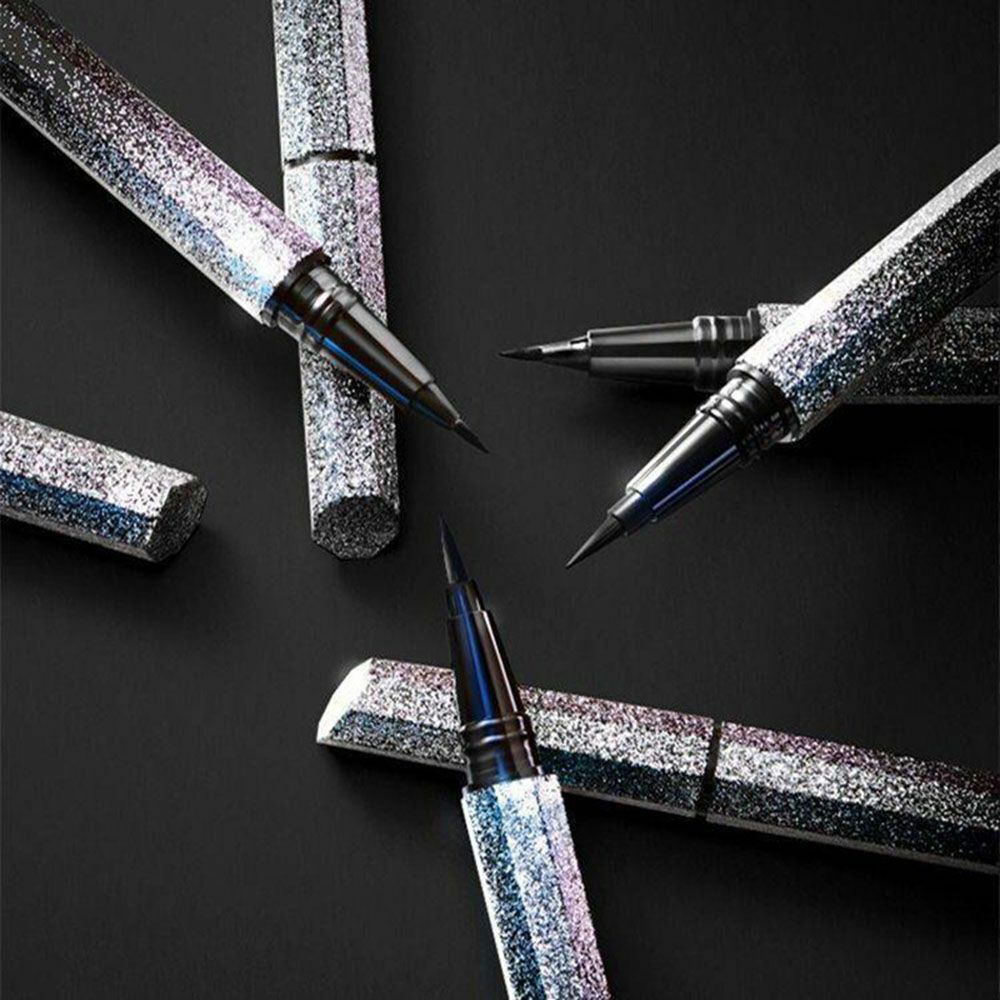 Black Smooth Cosmetic Waterproof Eye Liner Pen Long Lasting Liquid Eyeliner