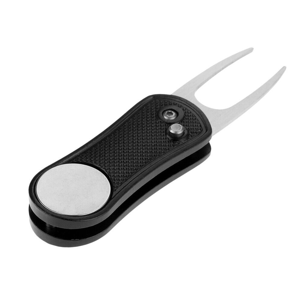 Foldable Golf Divot Tool Easy Unfold Golf Clubs Cleaner Repair Tool Equipment